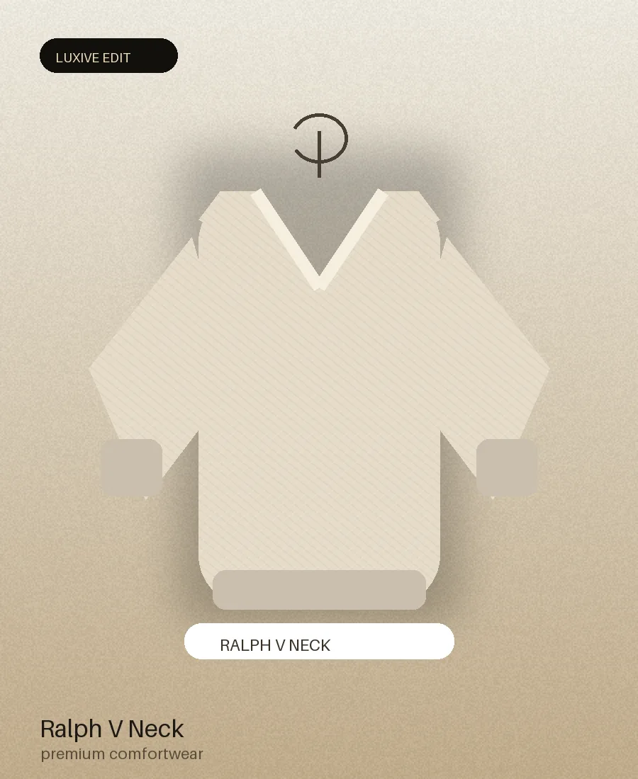RALPH LAUREN PREMIUM V NECK SWEATER